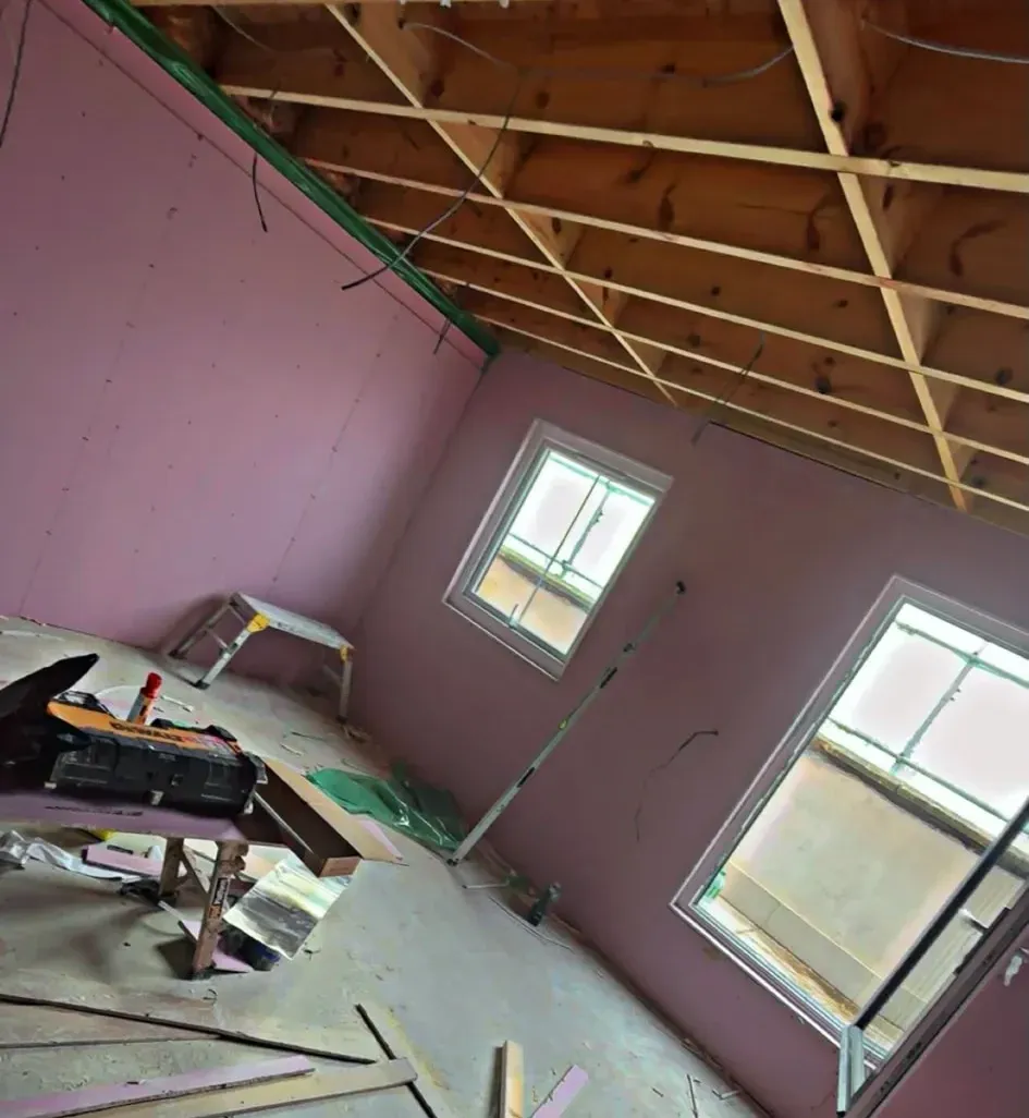 Loft conversion, framed and boarded — photograph 4